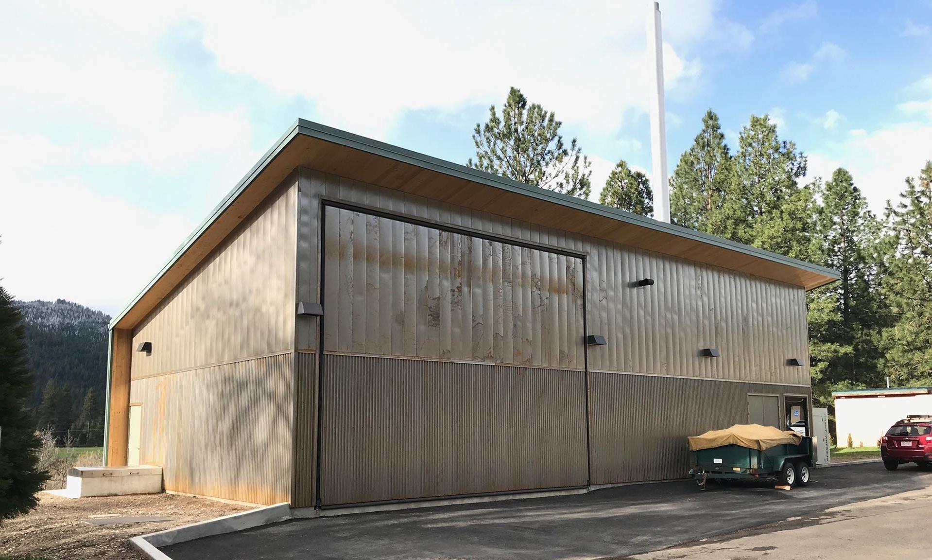 Biomass Boiler Building exterior